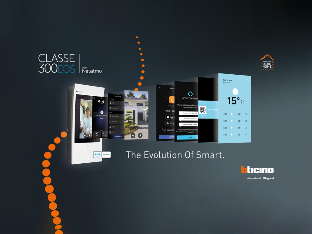 BTicino lance Classe 300EOS : le vidéophone de l’avenir