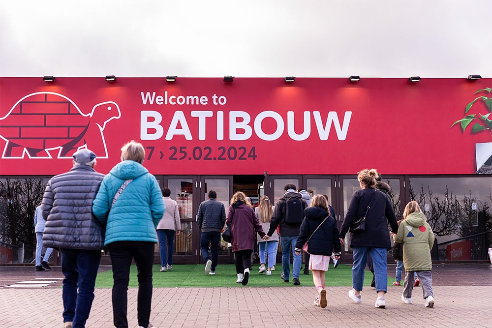 BATIBOUW a attiré 10% de visiteurs de plus que l’année dernière